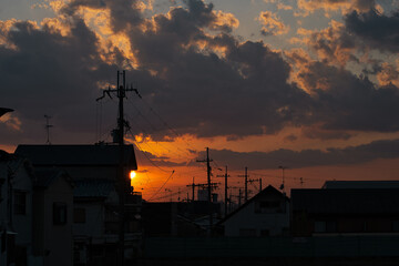 夕焼け