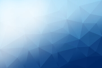 Fototapeta premium blue and white Polygonal Mosaic Background,Design Templates.