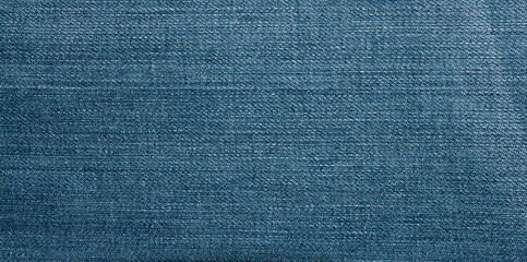 Blue denim fabric background. Denim fabric Top view photo for background Copy area and text area.