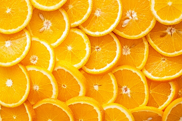 orange slices background