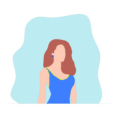 Illustration of a woman.