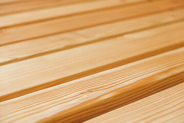 Boards of light natural wood as a background texture