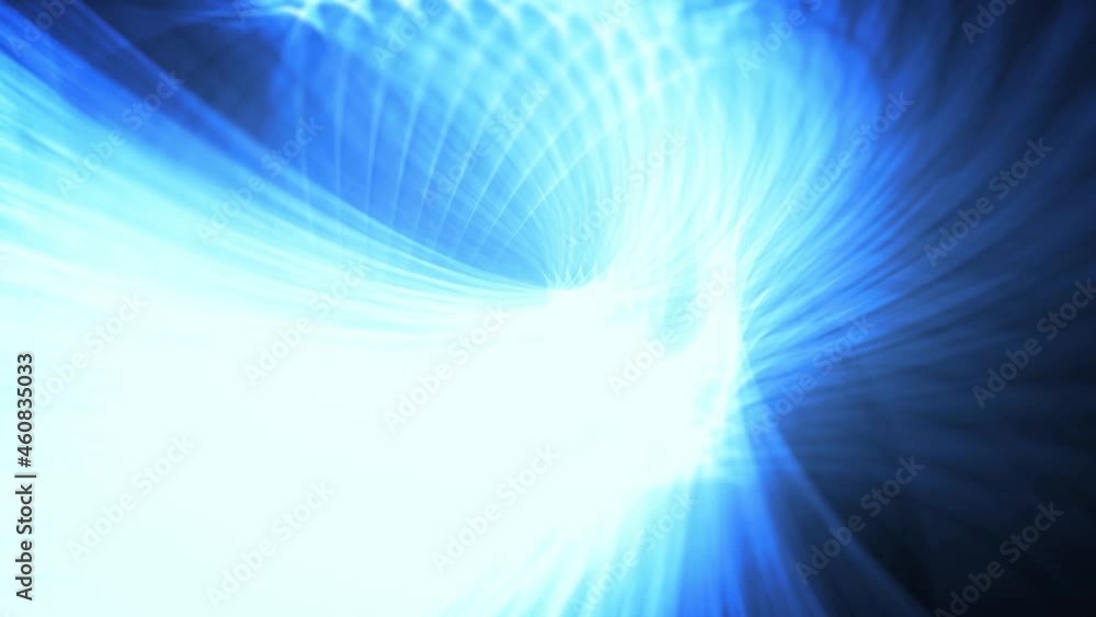 Poster Abstract Wind Patterns Background Seamless Looping/ 4k animation of an abstract background with soft rainbow color waves slowly spinning and seamless looping