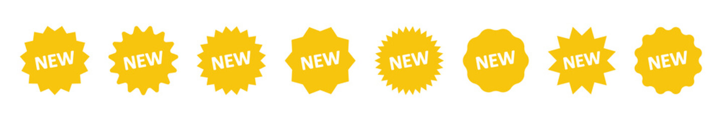 Set of different labels. New labels, sale, discount. Tags, sticker, special offer. Price tags vector.