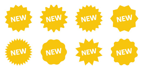 Set of different labels. New labels, sale, discount. Tags, sticker, special offer. Price tags vector.