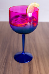 glass of red wine