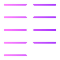 Obraz premium columns gradient icon