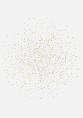 Yellow Round Bridal Vector Gray Background.