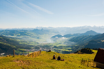 Rigi, Lauerzersee, Seelen, Schwyz,Arth, Goldau, Bergbahnen, Wanderweg, Aussichtspunkt,...
