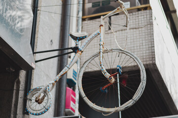 Decoraci&oacute;n tienda ciclismo