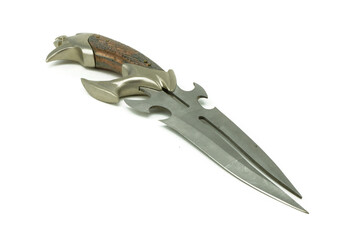 Isolated shot of an elaborate knife
