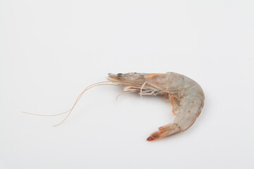 신선한 새우 새우구이