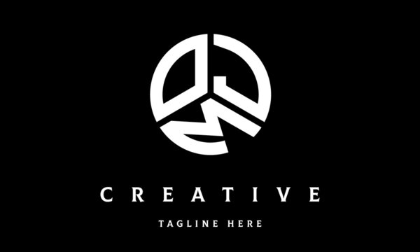 OJM circle three letter logo