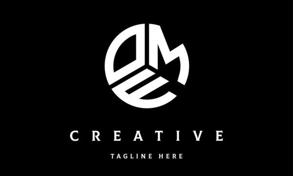 OMF circle three letter logo