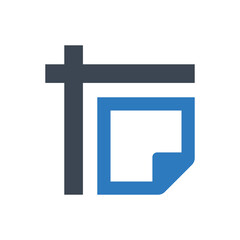 Fototapeta premium Canvas resize icon