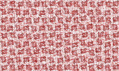  red hearts and bones pattern background.