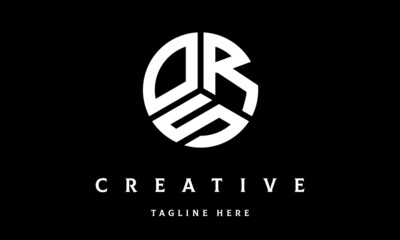 ORS circle three letter logo	