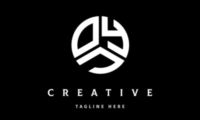 OYJ circle three letter logo	