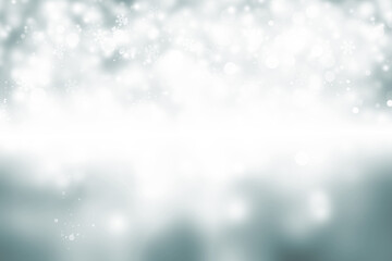 white blur abstract background. bokeh christmas blurred beautiful shiny Christmas lights