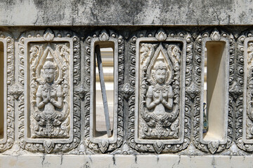 detail of the door of a church