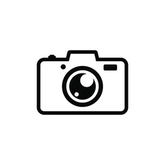 Photo camera icon isolated on white background, Photo camera simple sign, Photo camera design vector illustrations, Trendy and modern photo camera symbol for icons, templates, logo, websites, apps, 