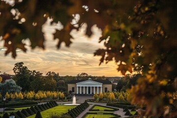 Obraz premium Views of Uppsala, Sweden in the fall