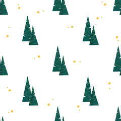 Vector set of seamless Christmas patterns and backgrounds.