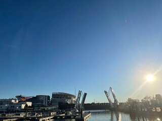 Obraz premium view of the city