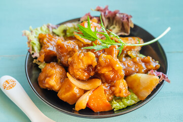 中華料理　酢豚