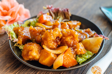 中華料理　酢豚