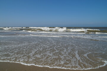 The picturesque North Sea in Germany	