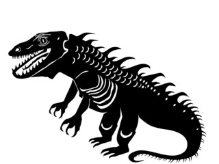 Dragon Dinosaur HD Vector Art Illustration