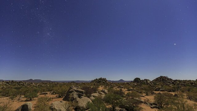 Night at Hoada Campsite, Grootbergpass, Namibia