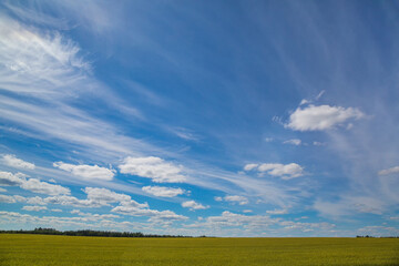 Sky landscape.