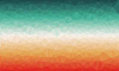 vibrant minimal multicolored polygonal background