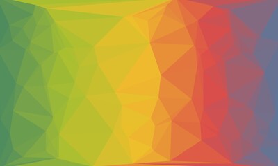 Obraz premium vibrant abstract multicolored background with poly pattern