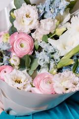 wedding bouquet of roses