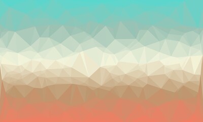 Obraz premium vibrant abstract colorful polygonal background