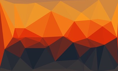 vibrant abstract multicolored background with poly pattern