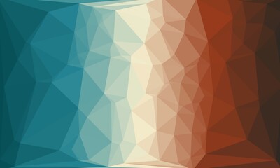 vibrant colorful geometric background with mosaic design