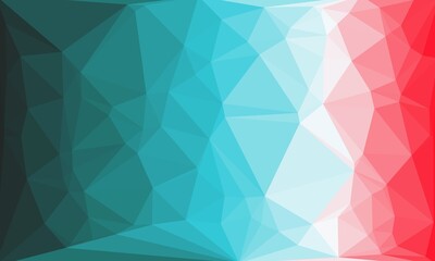 Obraz premium vibrant abstract multicolored background with poly pattern