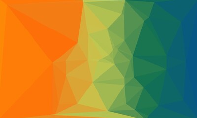 Obraz premium vibrant abstract geometric background with poly pattern