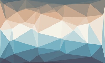 Obraz premium vibrant abstract multicolored background with poly pattern