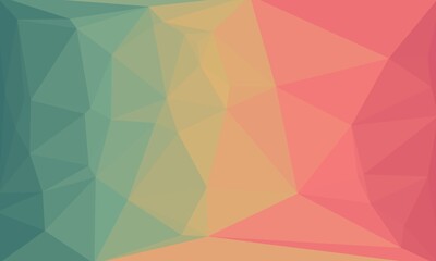 Obraz premium vibrant creative prismatic background with polygonal pattern