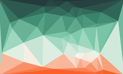 vibrant abstract colorful polygonal background