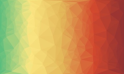 Fototapeta premium vibrant minimal multicolored polygonal background