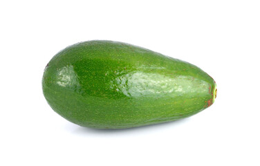 avocado isolated on white background