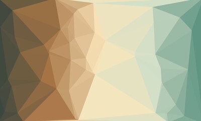 Fototapeta premium vibrant abstract colorful polygonal background