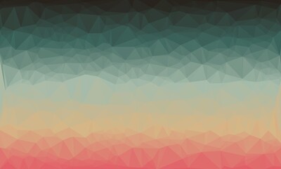 vibrant abstract multicolored background with poly pattern