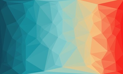 vibrant minimal multicolored polygonal background
